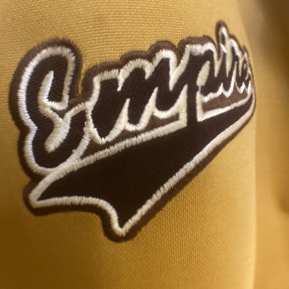 XL Empire Classic tan jersey with embroidered lettering. - Picture 3 of 7